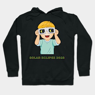 solar eclipse 2023 Hoodie